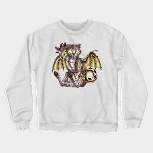 Chimera Cubs: Chocolate Tabby Crewneck Sweatshirt